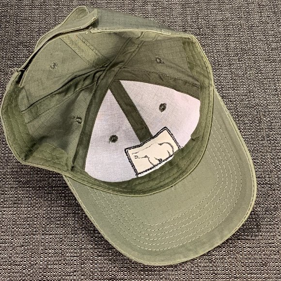 Bear ARCHERY Hat - Trophy Ridge OLIVE Green Bowhunting React Pro Cap ripstop - Picture 5 of 5